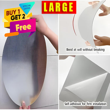 Acrylic Mirror Large  Buy 01 Get 02 Free